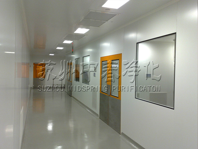 影響電子廠凈化車間發塵量的因素及處理方案